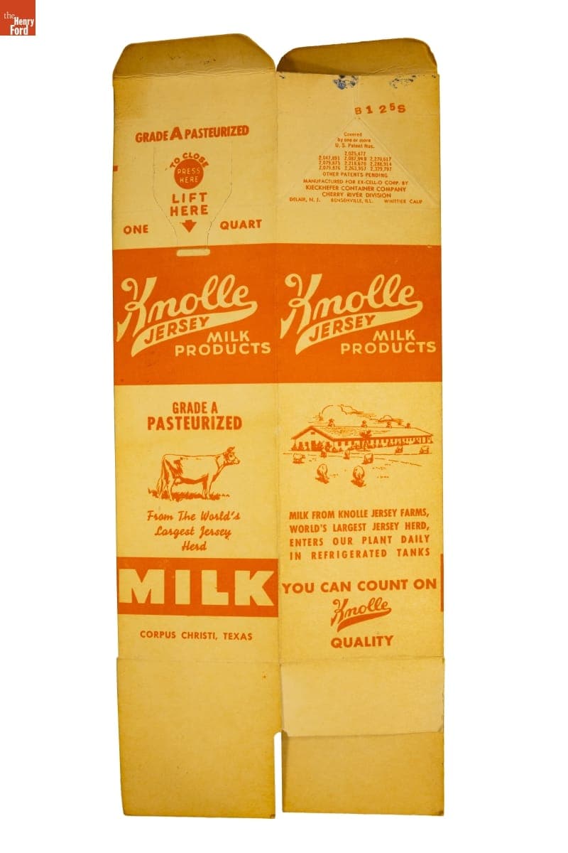 Knolle Jersey Milk Carton