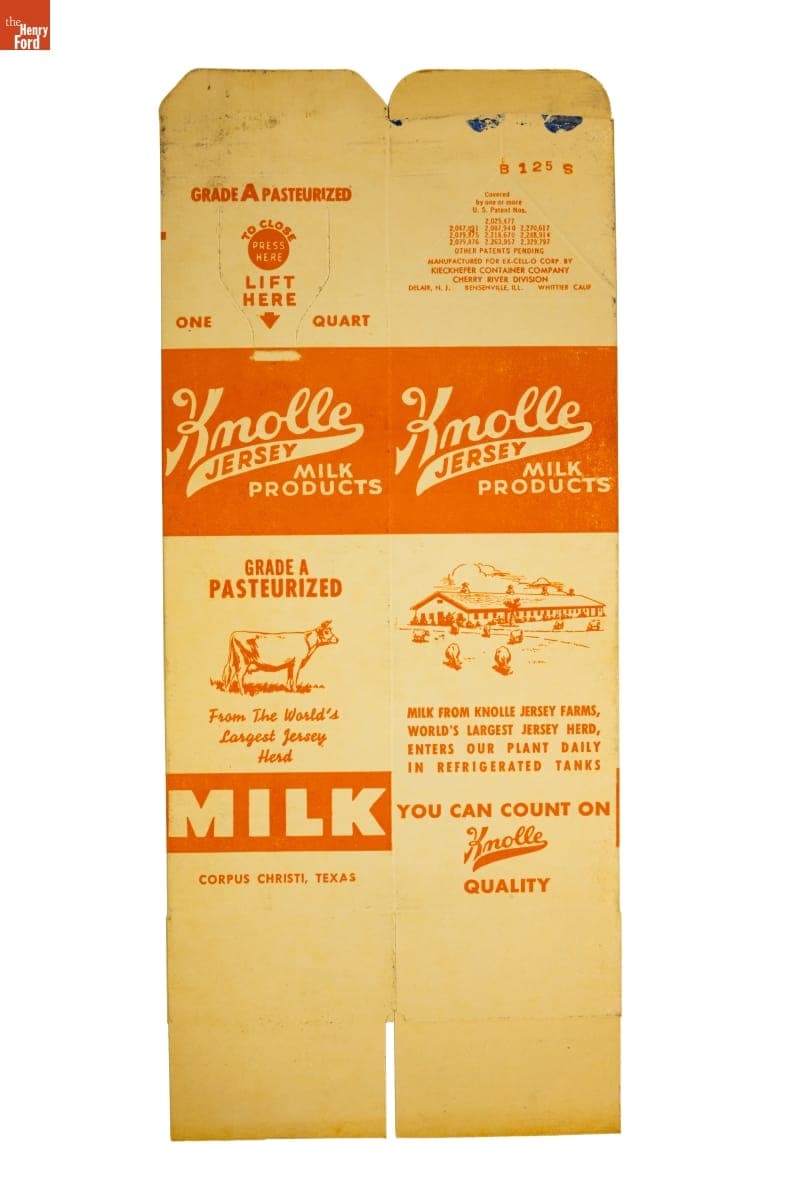Knolle Jersey Milk Carton