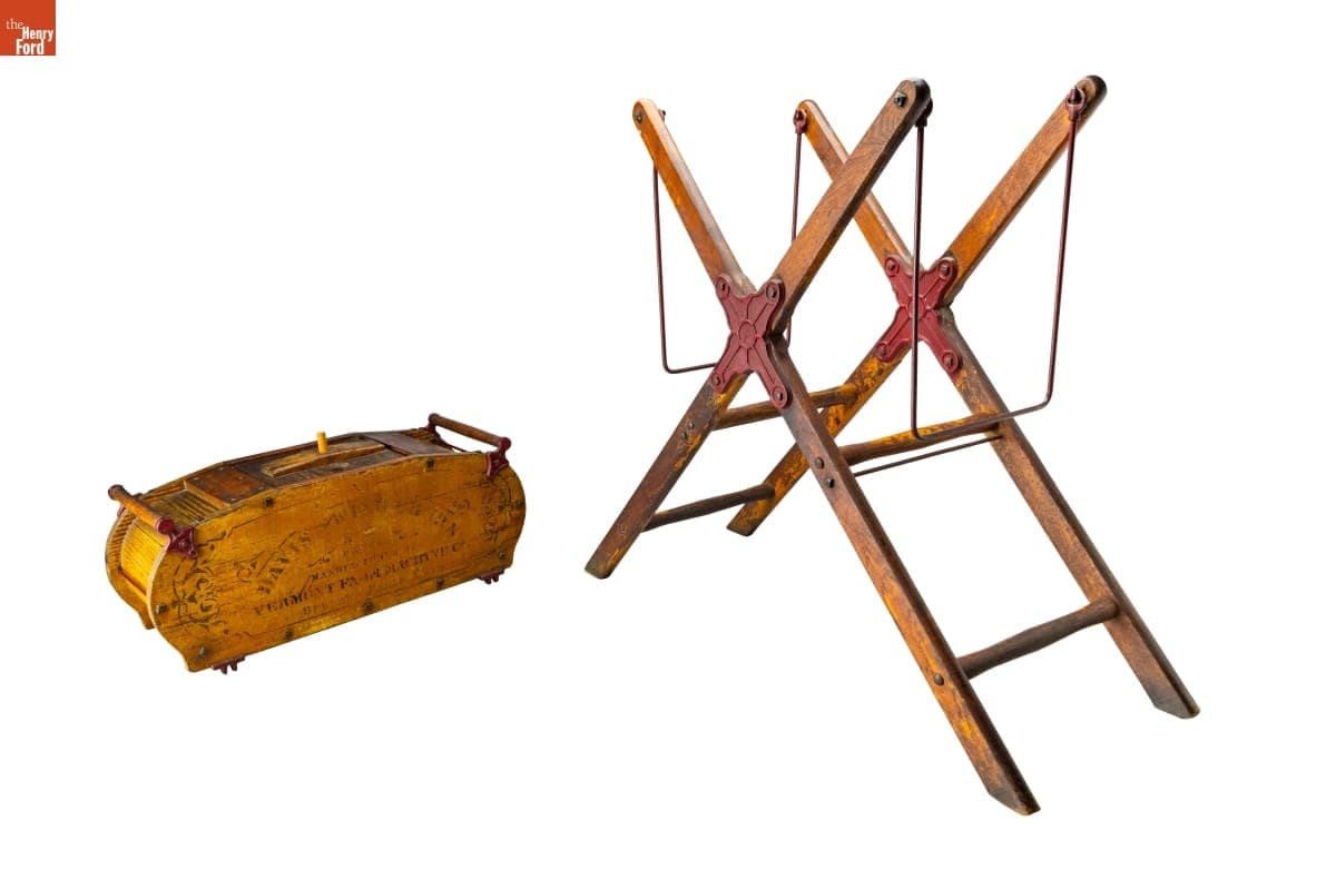 Davis Swing Churn, Made by Vermont Farm Machine Company, circa 1880