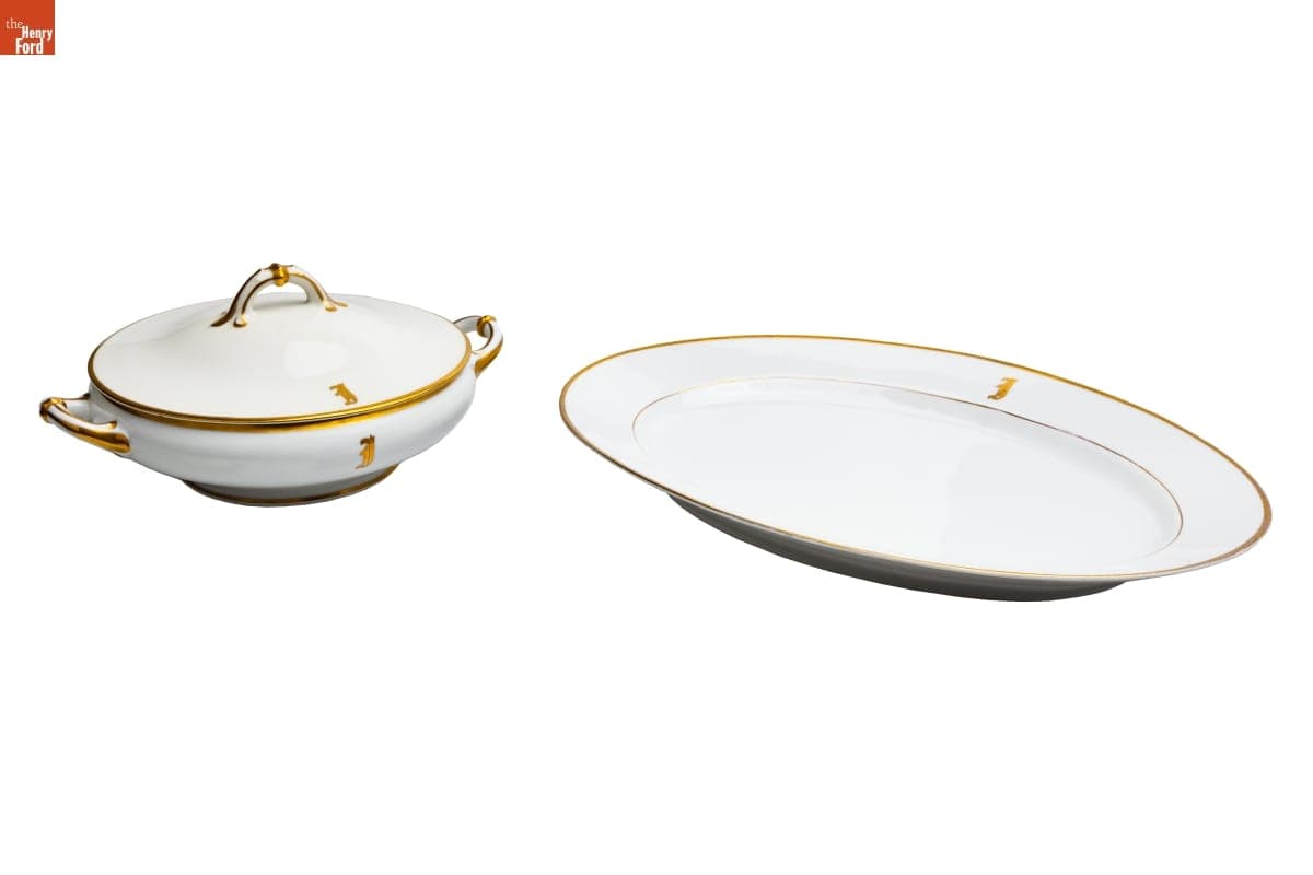 Set of Dishes Used by the Jackson Family, Selma, Alabama