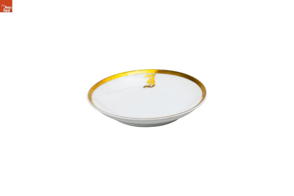 Plate Used by the Jackson Family, Selma, Alabama