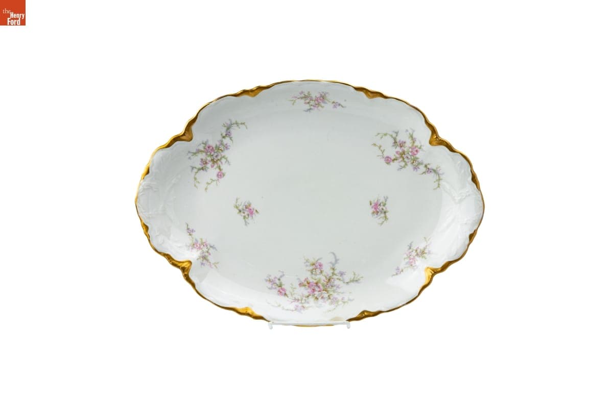Serving Plate Used by the Jackson Family, Selma, Alabama