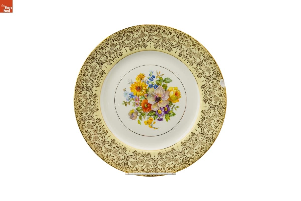 Dinner Plate Used by the Jackson Family, Selma, Alabama