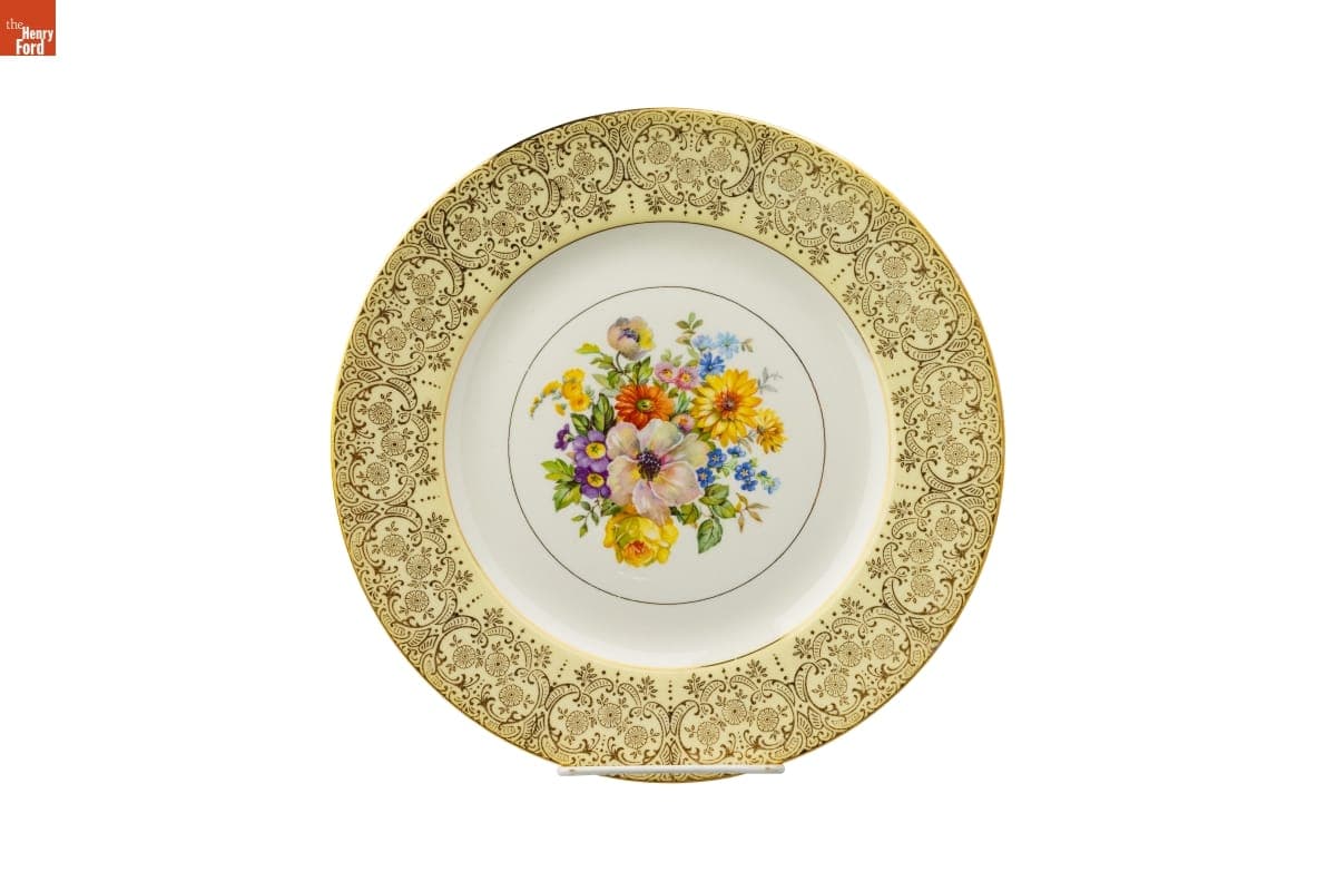 Dinner Plate Used by the Jackson Family, Selma, Alabama