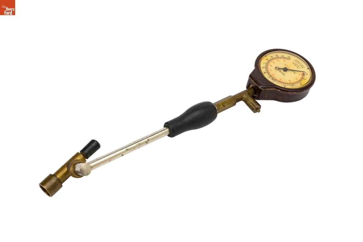 Michelin Daira Tire Pressure Gauge, circa 1930