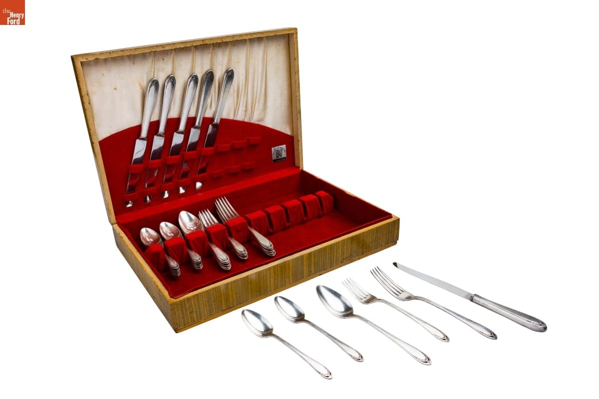 Silverware Case Used by the Jackson Family, Selma, Alabama