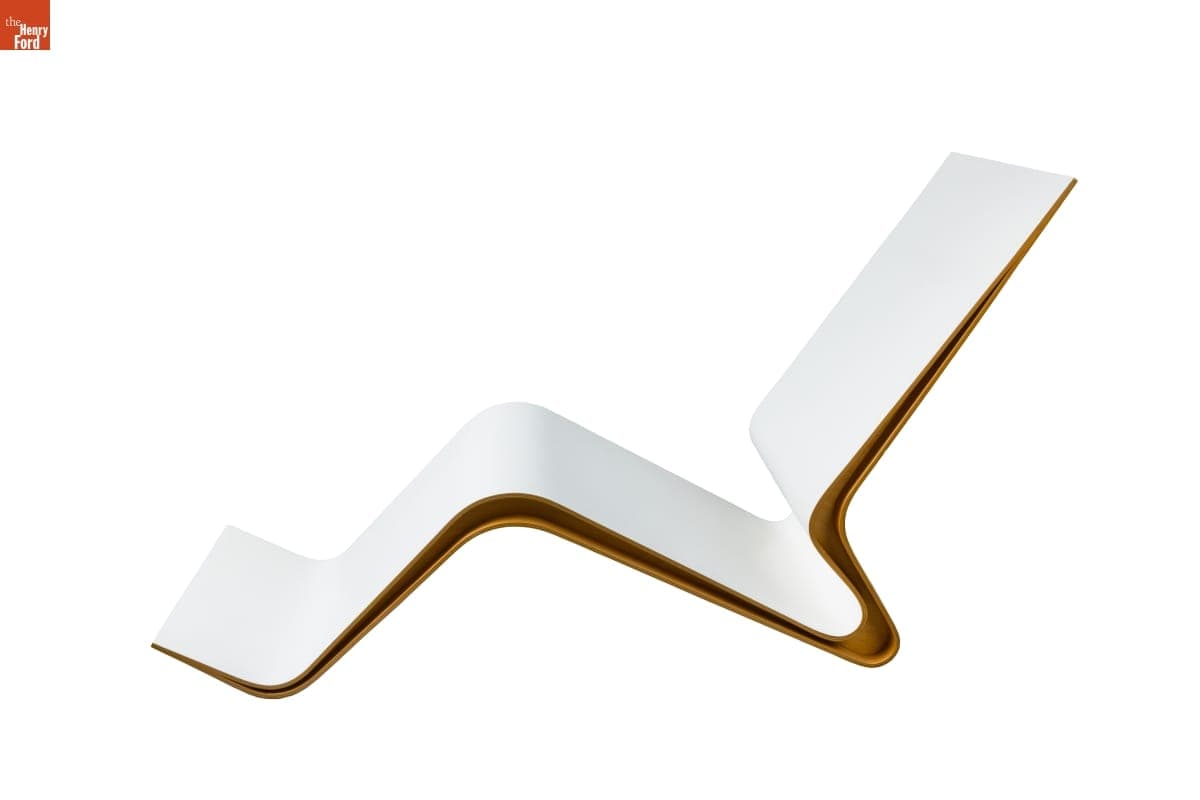 "Dancing Line" Chaise Lounge Chair, 2008
