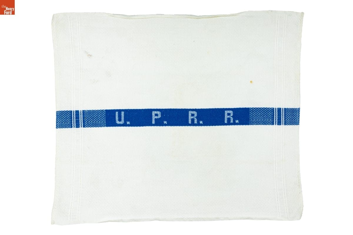 Hand Towel Used on Pullman Passenger Cars