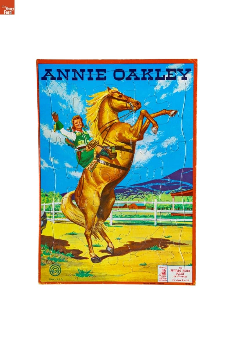 "Annie Oakley" Jigsaw Puzzle, circa 1955