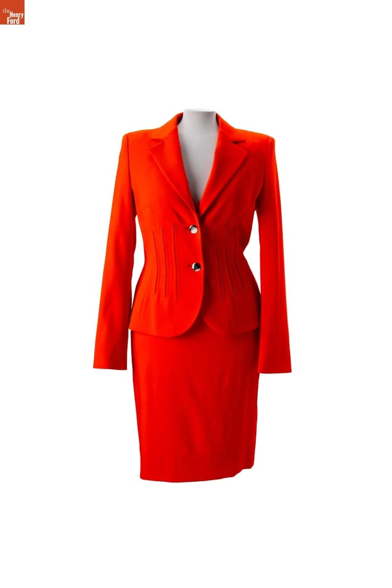 Suit, Worn by Florine Mark, 2000-2010