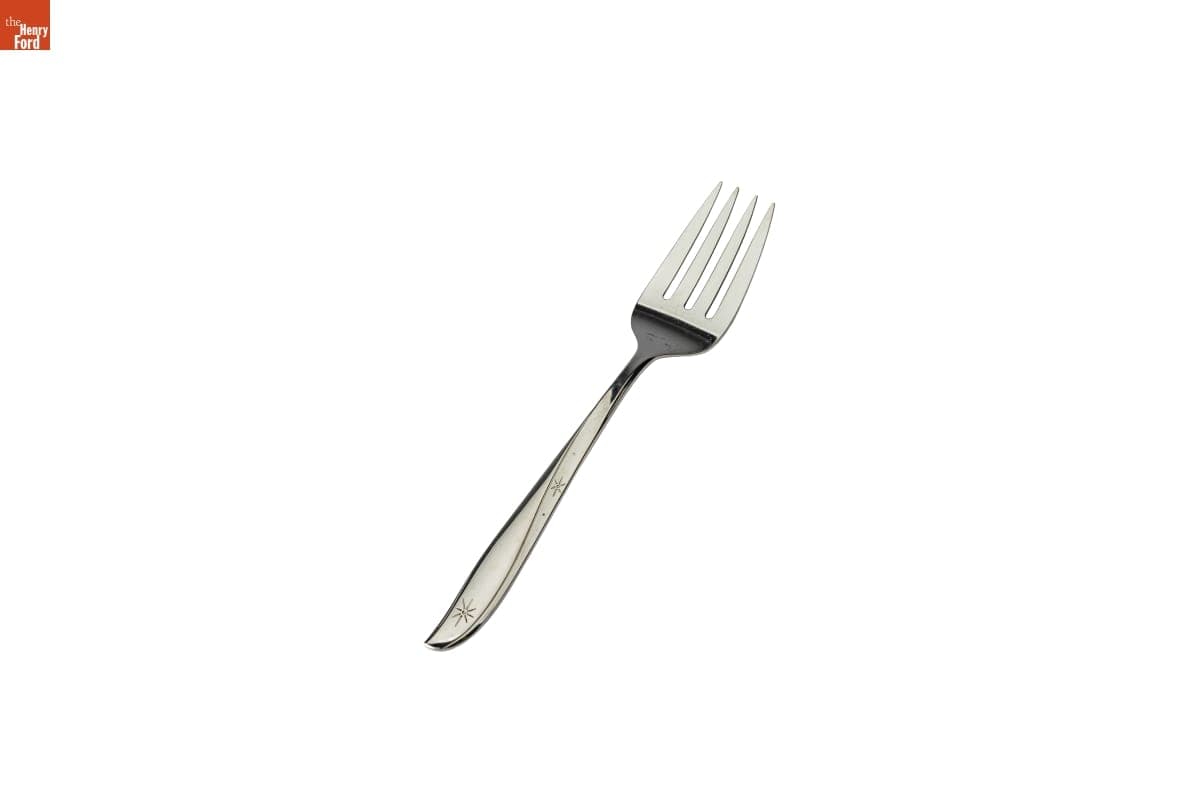 Oneida "Twin Star" Serving Fork, 1959-1965