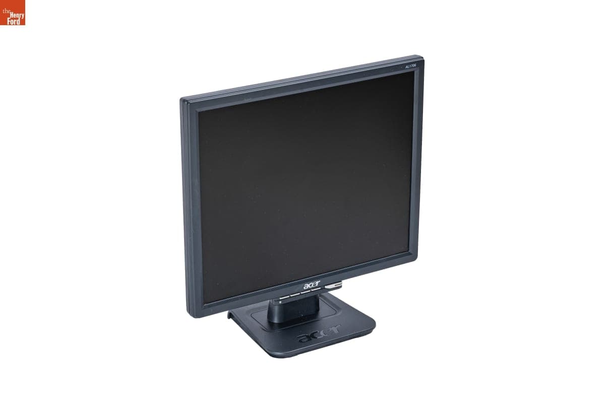 Acer Computer Monitor Used by Richie Jean Jackson, Selma, Alabama