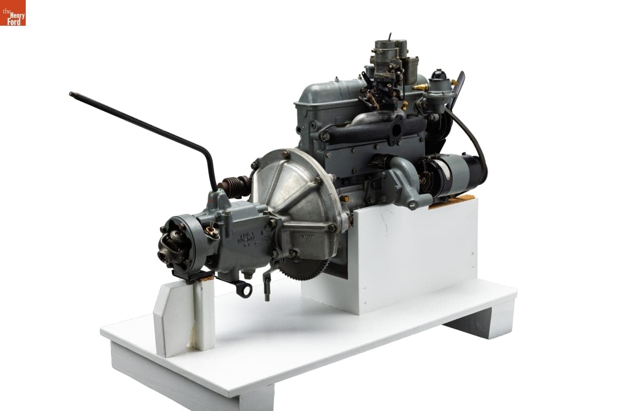 4-Cylinder In-Line Crosley Automobile Engine, 1948