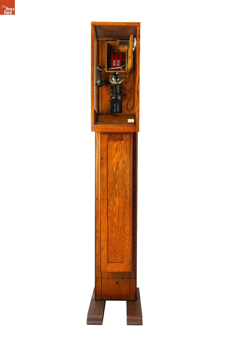 Wall Magneto Telephone Set, circa 1892
