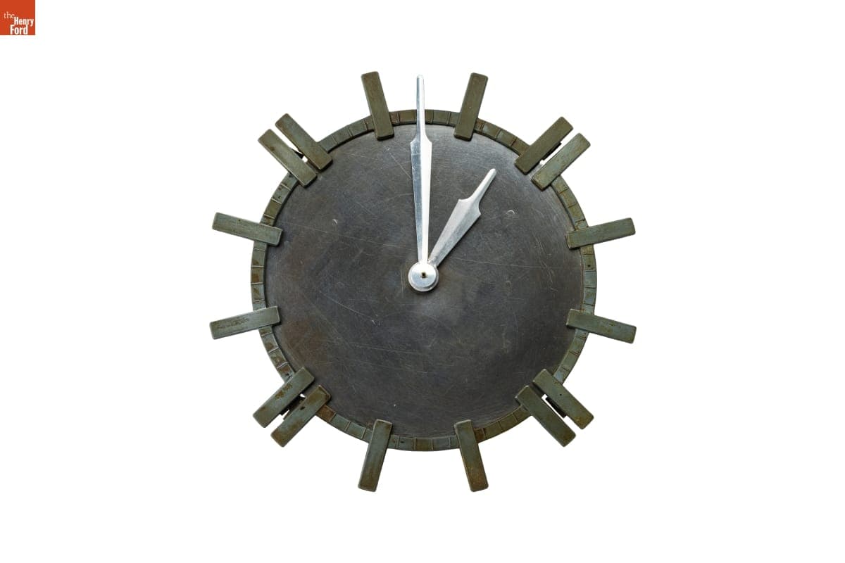 Hood Vent Clock Used by the Jackson Family, Selma, Alabama