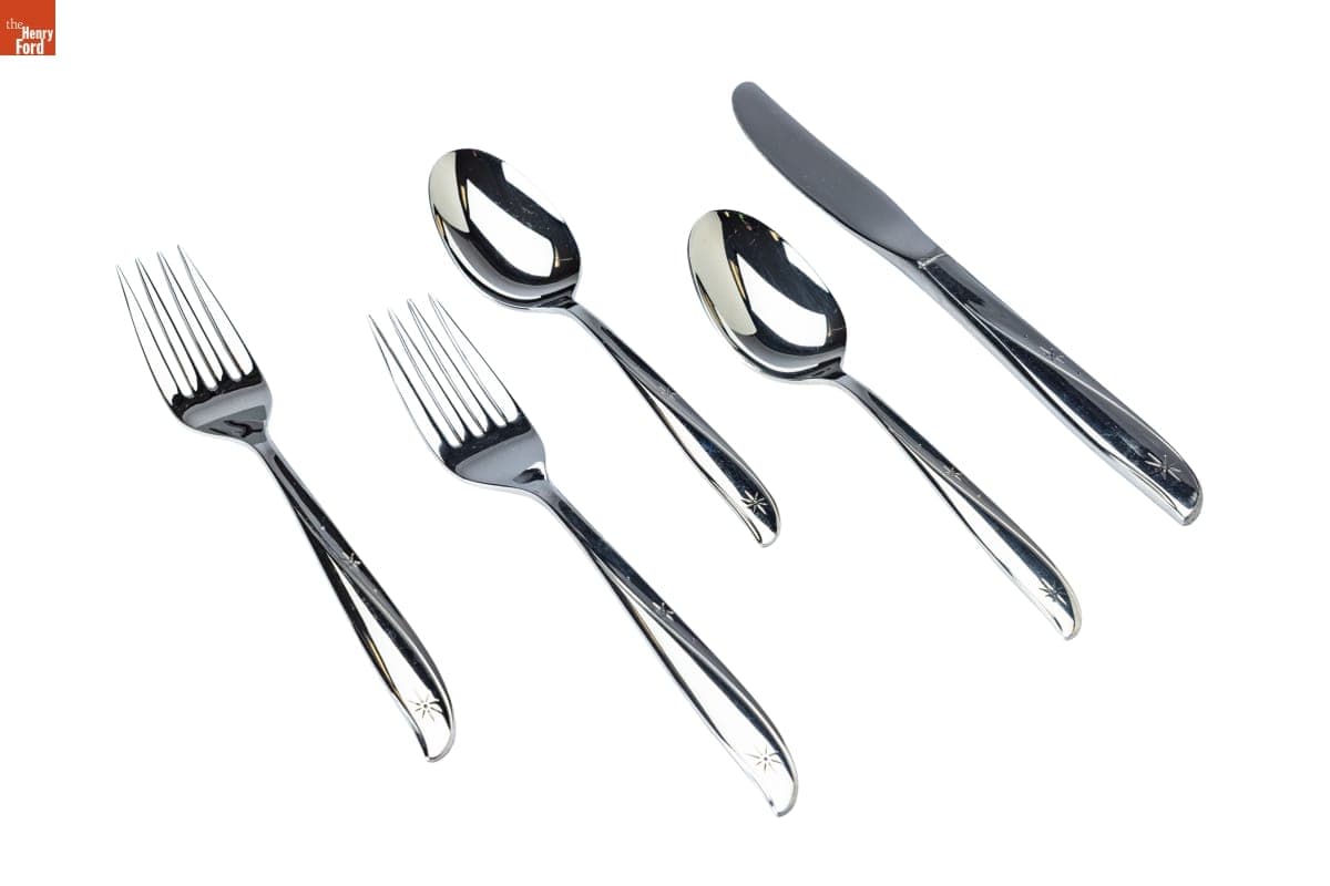 Set of Oneida "Twin Star" Child's Size Flatware, 1959-1965