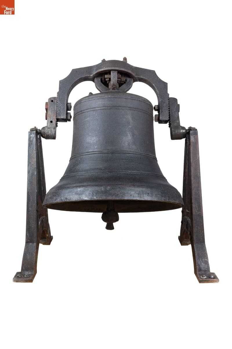 Bell from Aiken Hosiery Mill, Franklin, New Hampshire, 1884-1887