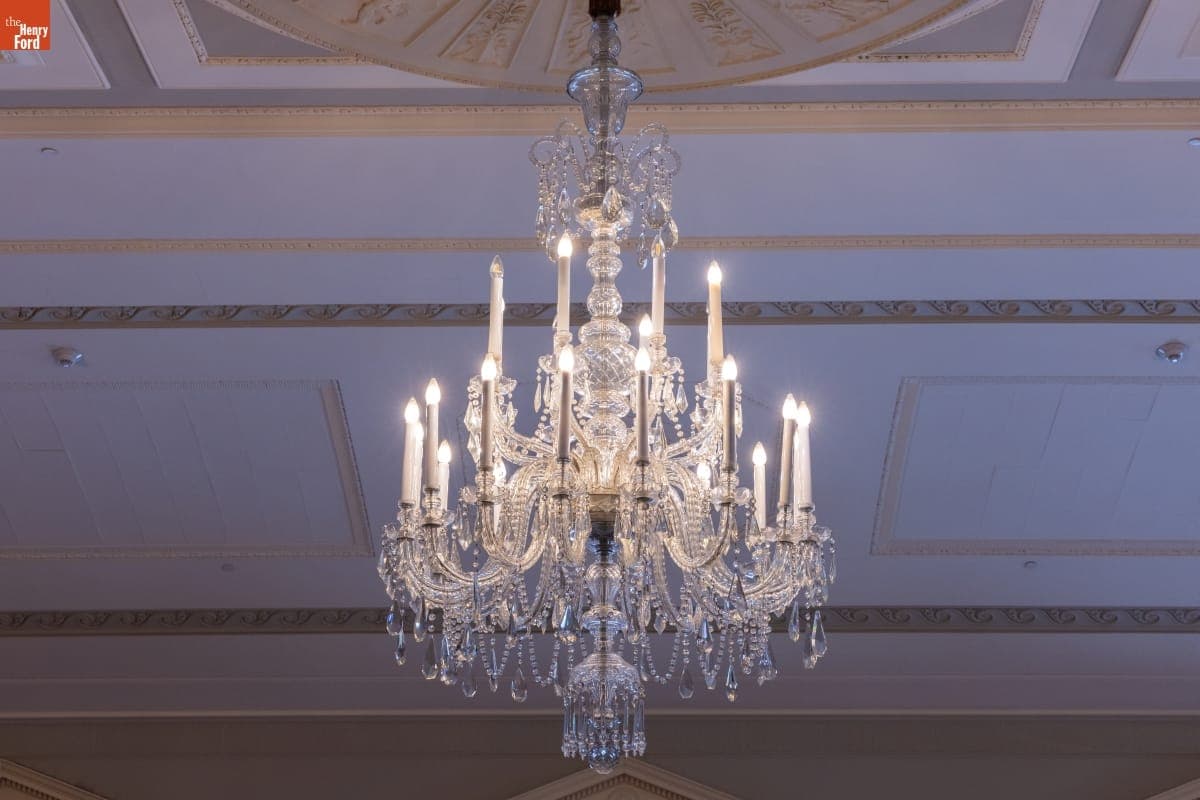 Chandelier Used in the Lovett Hall Ballroom, The Henry Ford