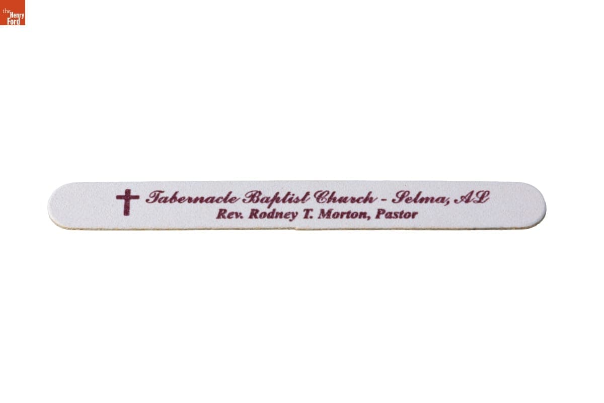"Tabernacle Baptist Church - Selma, Alabama" Nail File