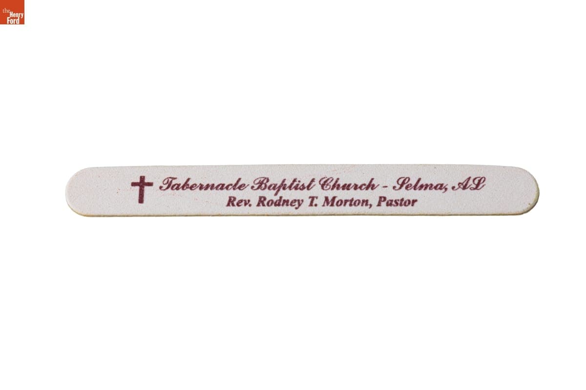 "Tabernacle Baptist Church - Selma, Alabama" Nail File