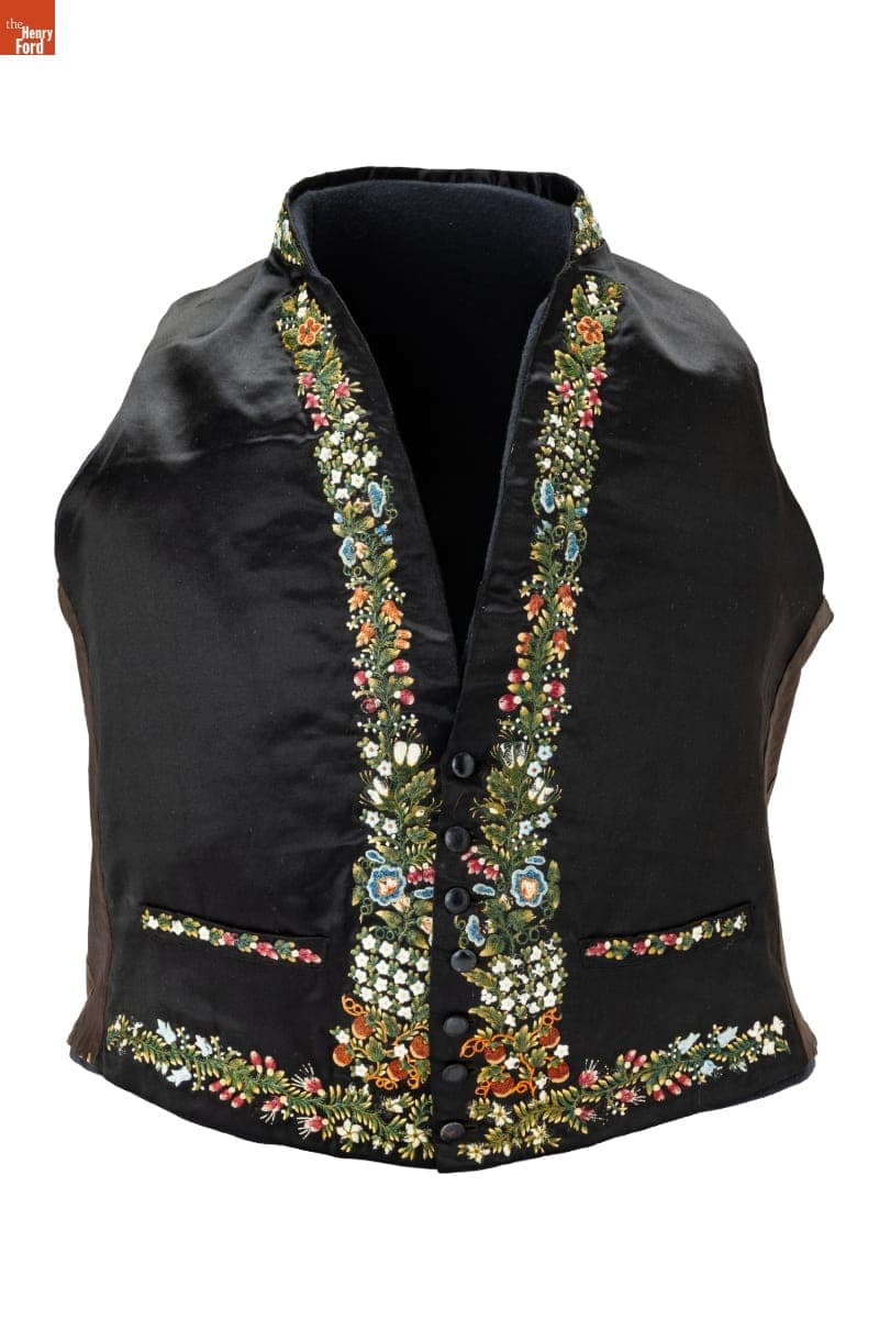 Waistcoat, circa 1830