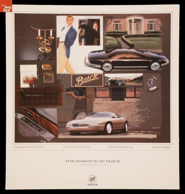 Advertising Poster, "The Essence of Buick," 1988