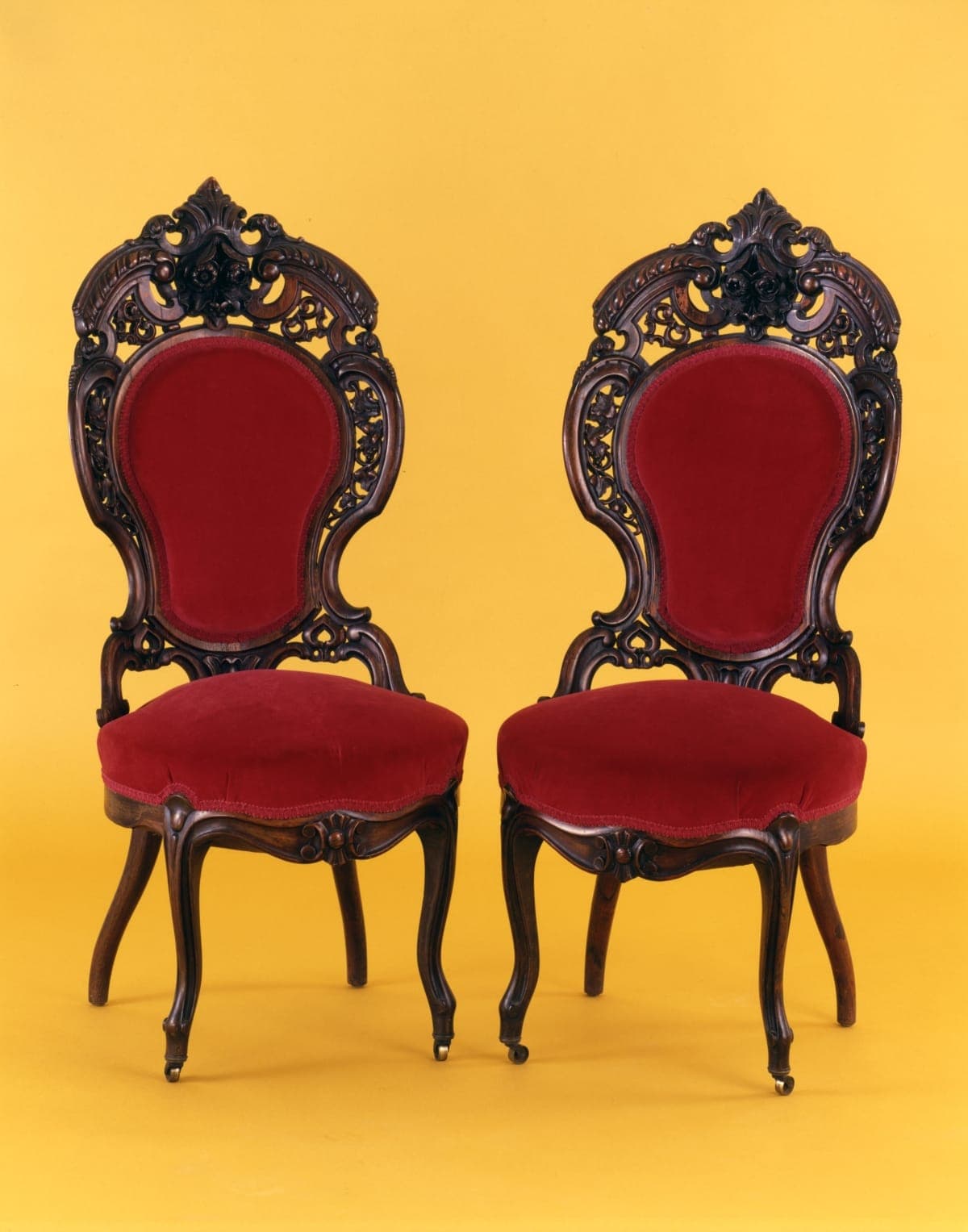 Side Chairs, Owned by Mary Todd Lincoln, circa 1866