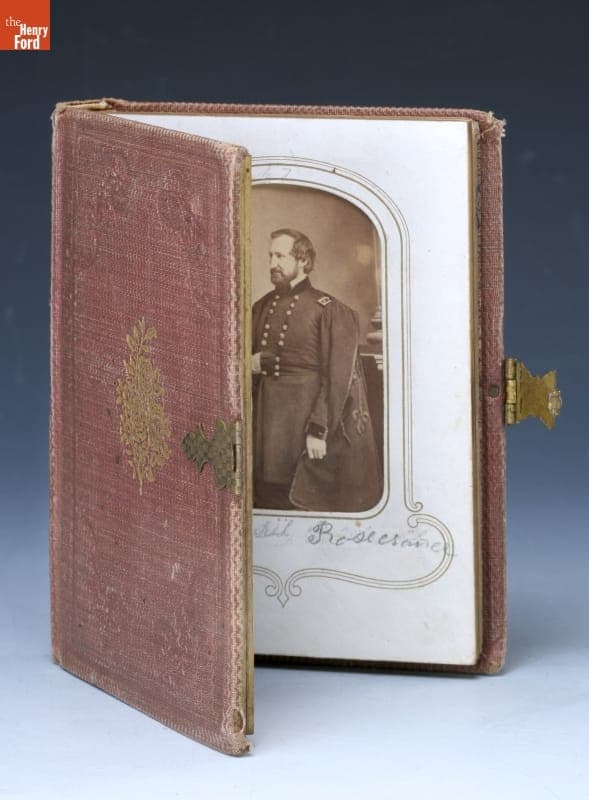 Photograph Album with Cartes de Visite, 1862-1864