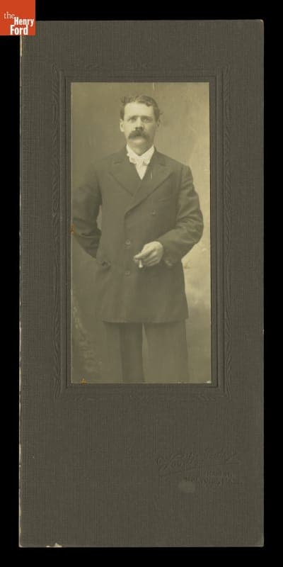 Gentleman Friend of Actress Eva Tanguay, circa 1895