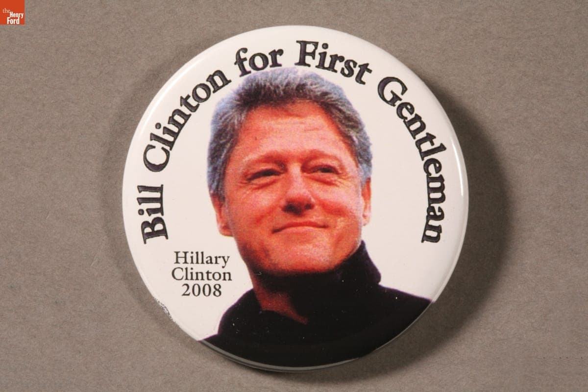 Hillary Clinton Campaign Button, 2008