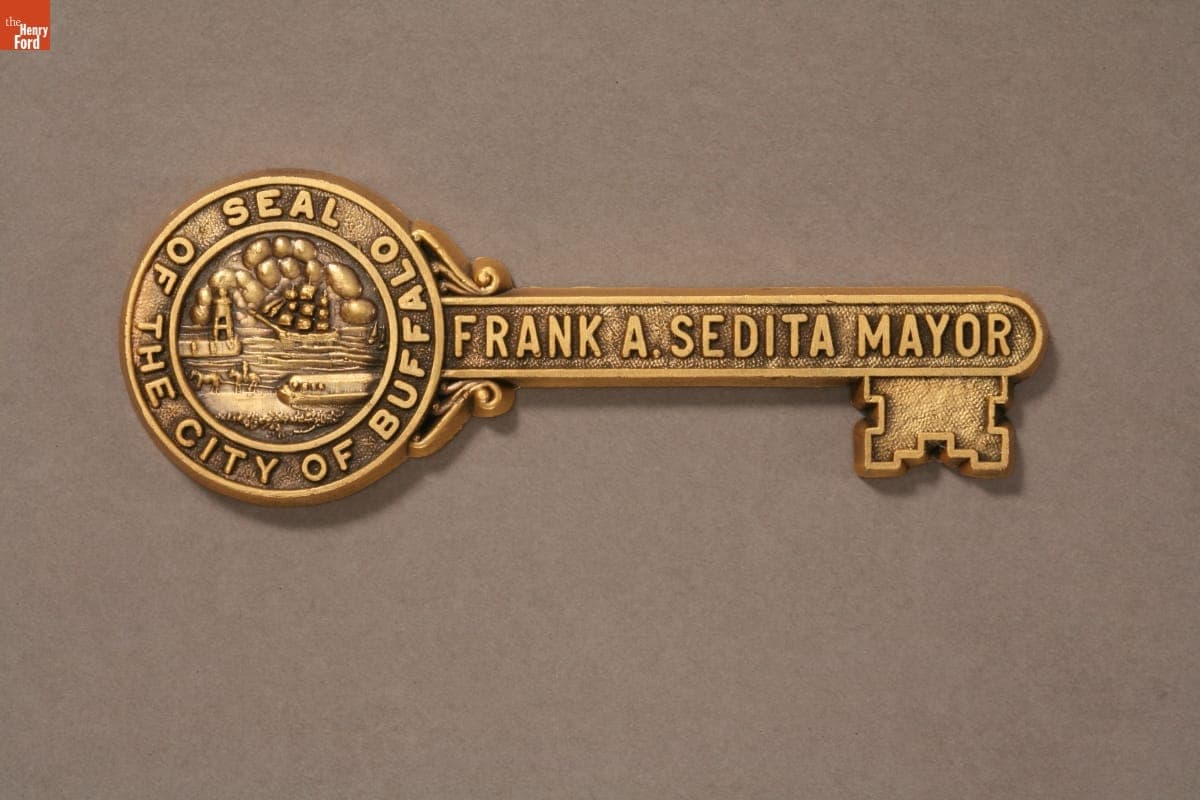Key to the City of Buffalo, New York, Presented to George Molchan as "Little Oscar"