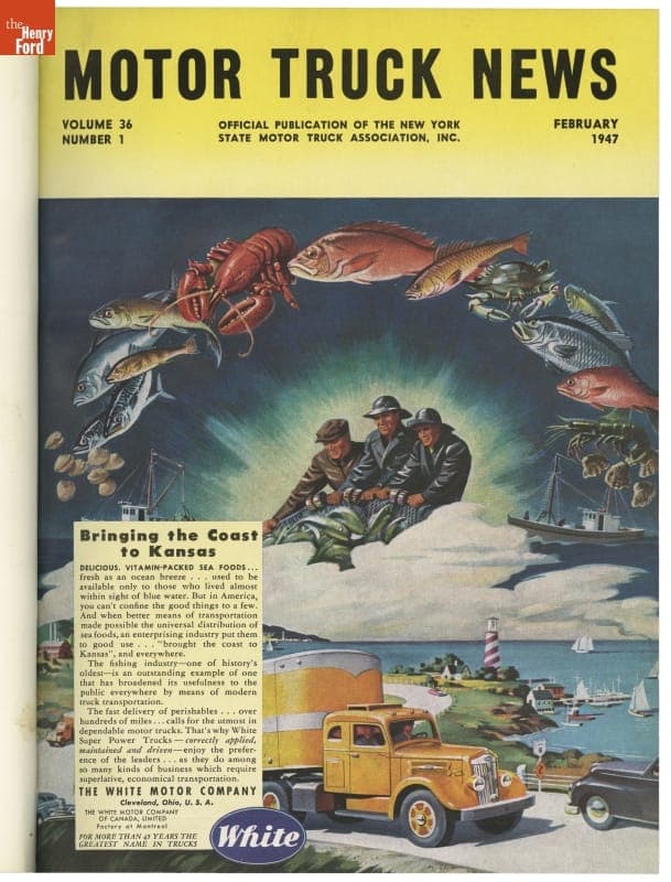 "Motor Truck News," Bound Volume for 1947,  (Vol. 36)