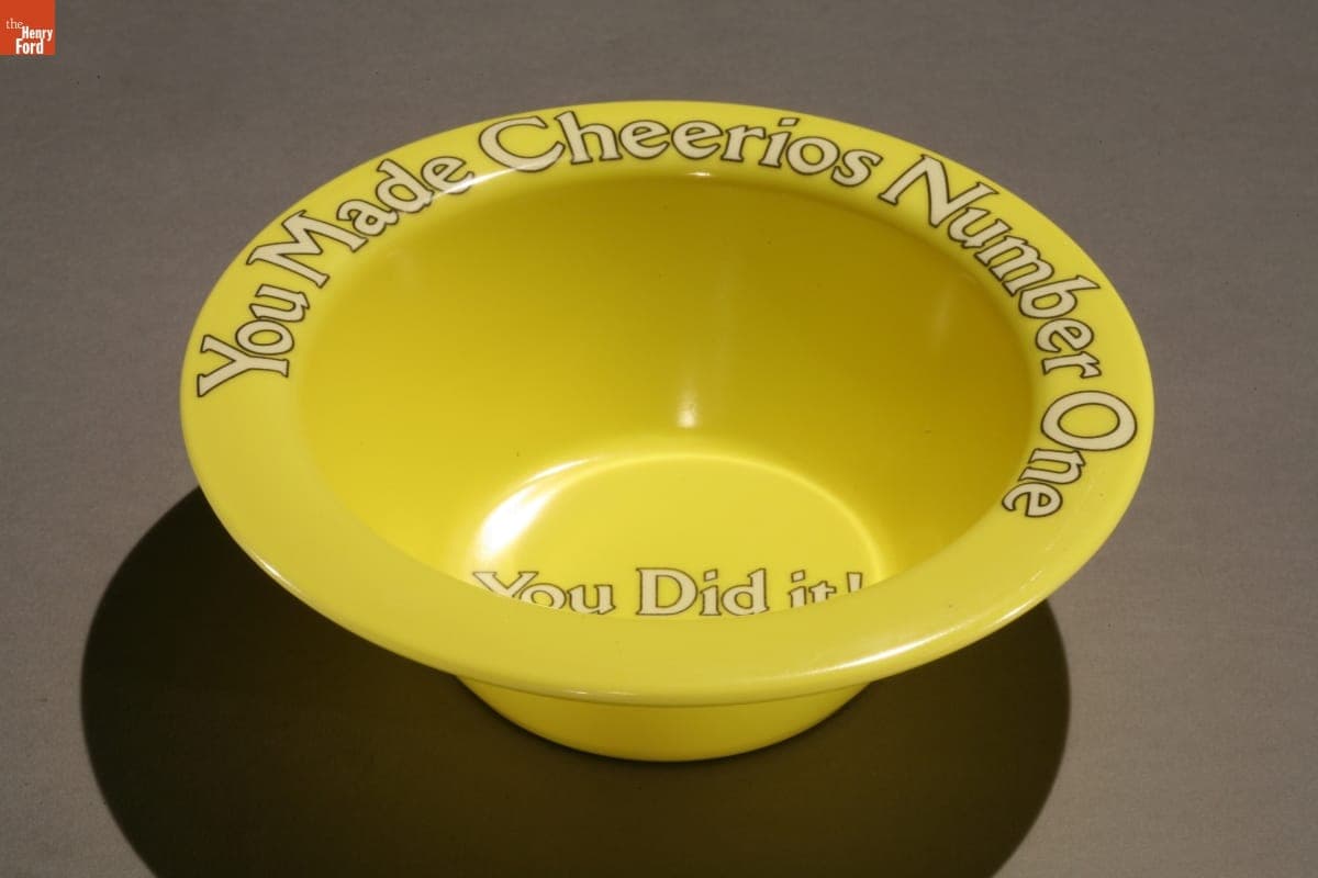 Cheerios Cereal Bowl, 1985-1995
