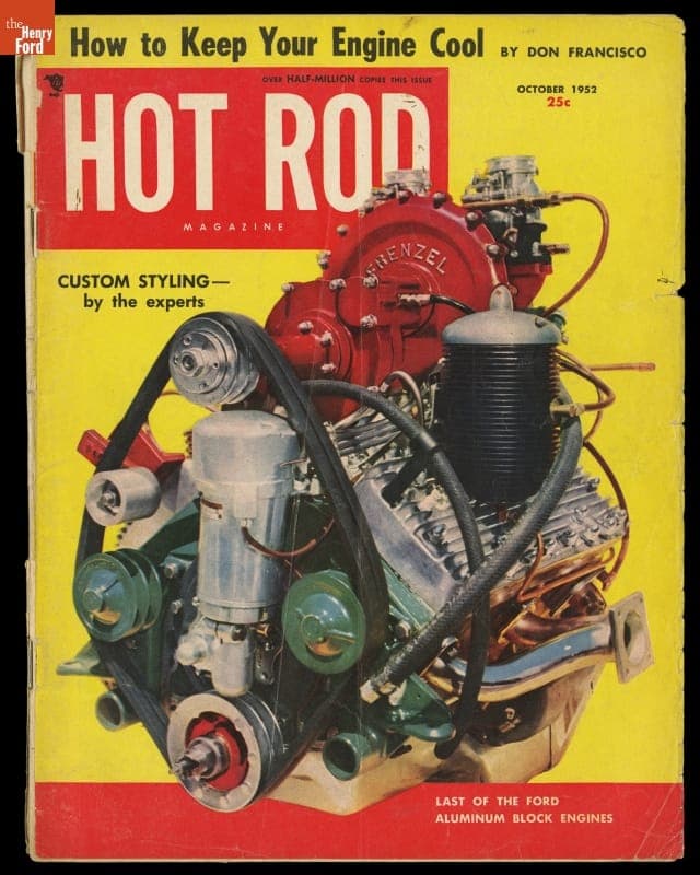 "Hot Rod" Magazine for October 1952