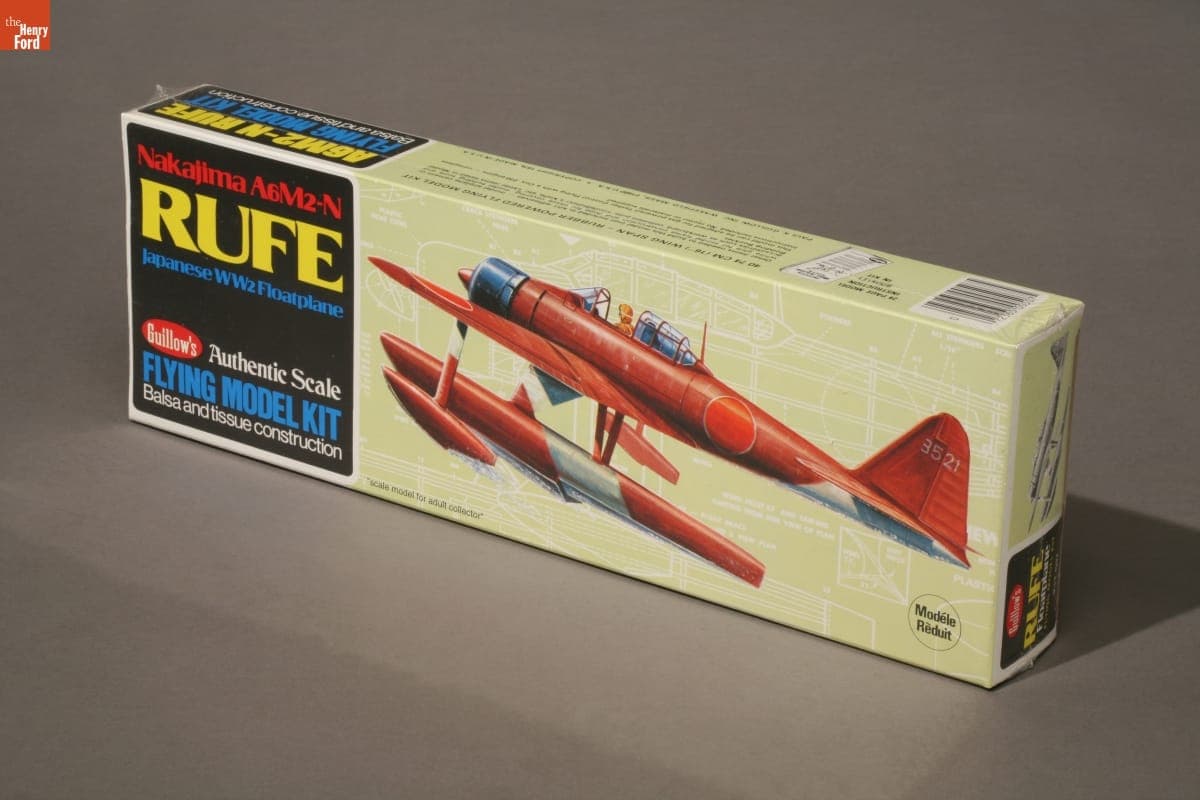 Nakajima A6M2-N Japanese WW2 Floatplane Model Kit, 1976