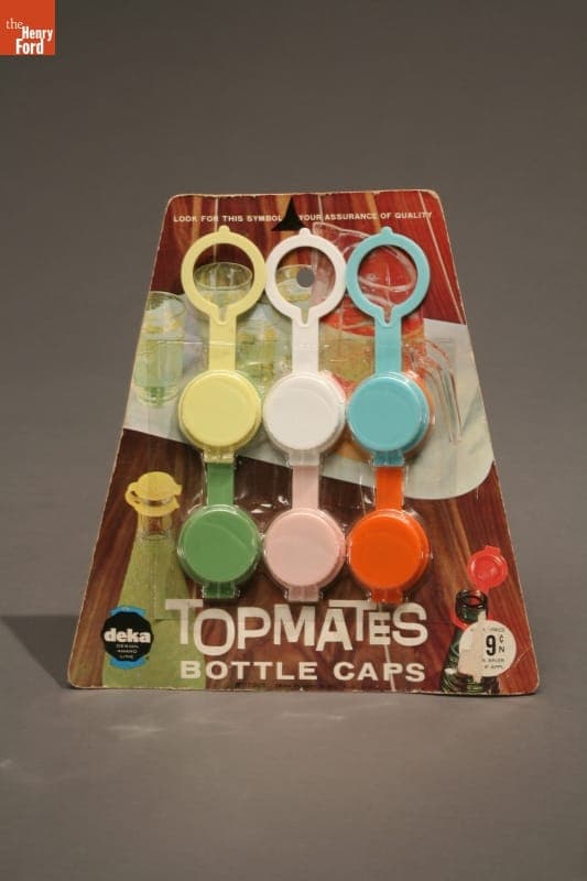 Deka Topmates Bottle Caps, 1970-1985