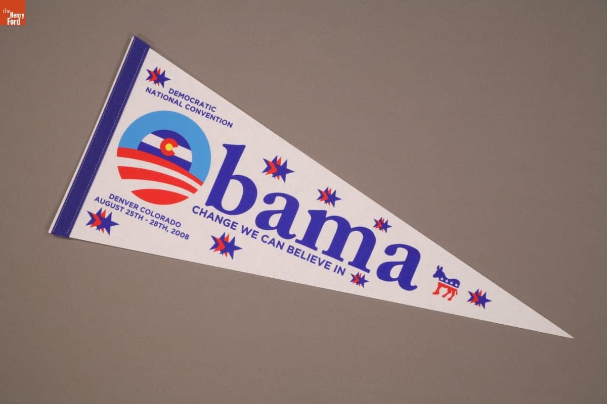 Pennant, "Obama: Change We Can Believe In," 2008