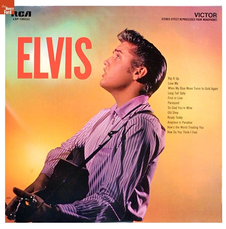 Record Album, "Elvis," 1956