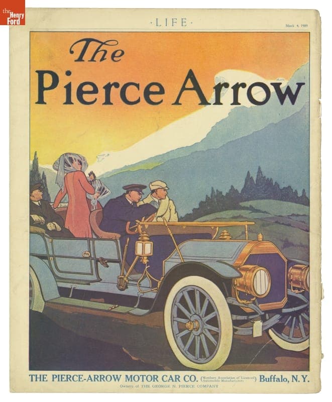 1909 Pierce-Arrow Motor Car Company Advertisement