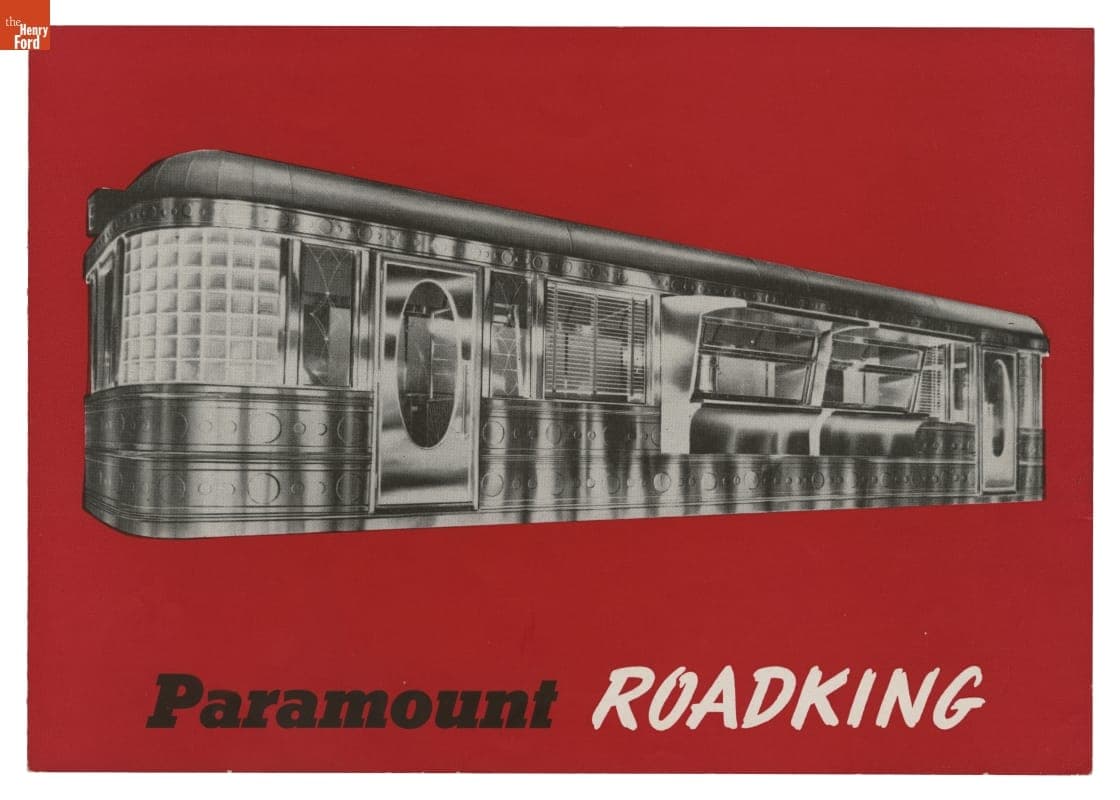 Catalog for Paramount Diners, Inc. "Roadking" Model