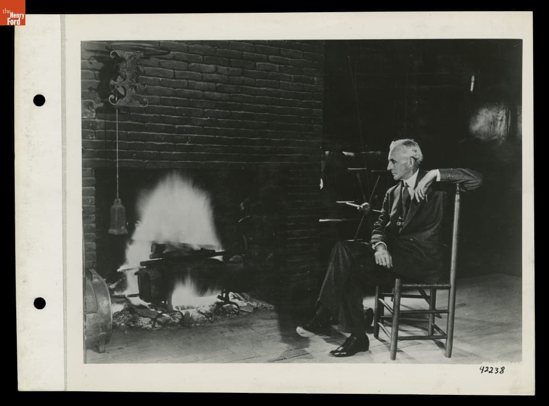 Henry Ford at Botsford Inn, Farmington, Michigan, 1925