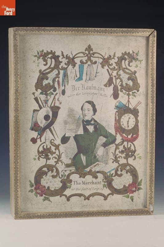 The Merchant or the Fair of Leipzig Game, 1845-1855