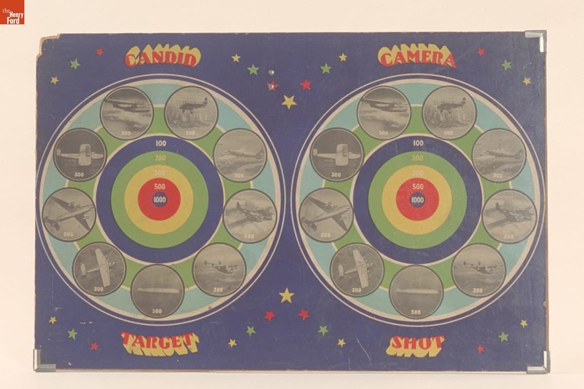 Candid Camera Target Shot Game, 1940-1950