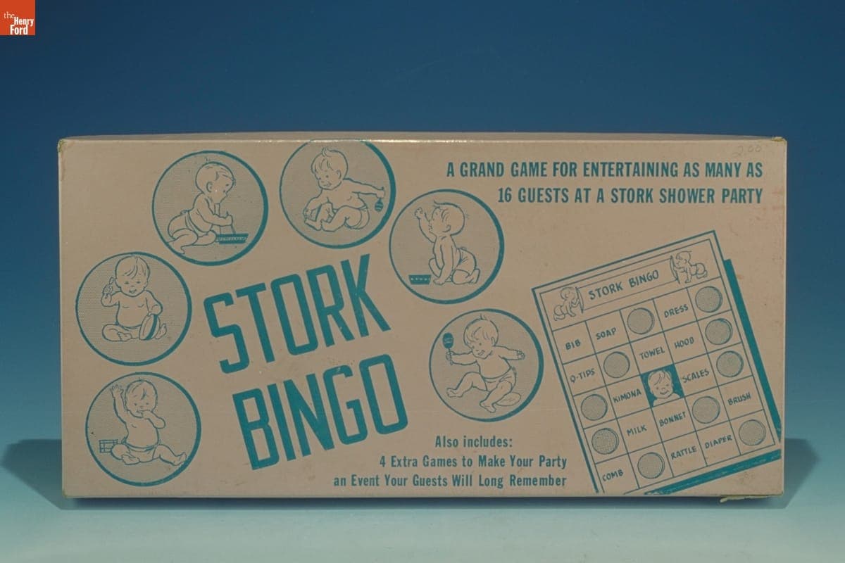 Stork Bingo Game, 1957-1965