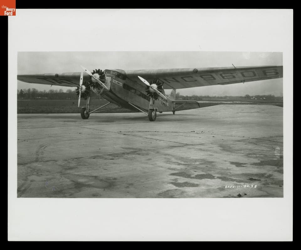 Ford Tri-Motor Airplane "City of Columbus," 1928