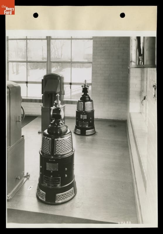 Inside Willow Run Ford Village Industry Plant Powerhouse, February 1940