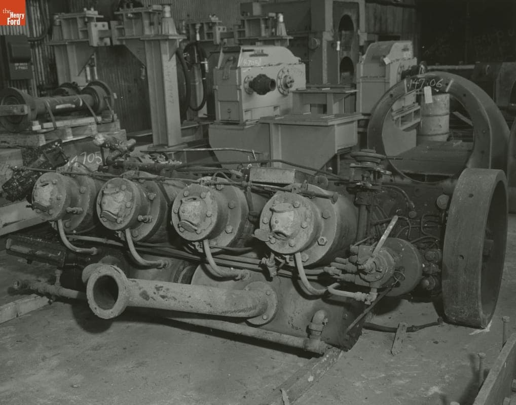 Kahlenberg 4-Cylinder Marine Diesel Engine, 1927
