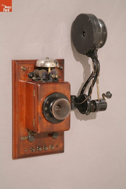 Thomas Edison's Chalk Telephone, circa 1879