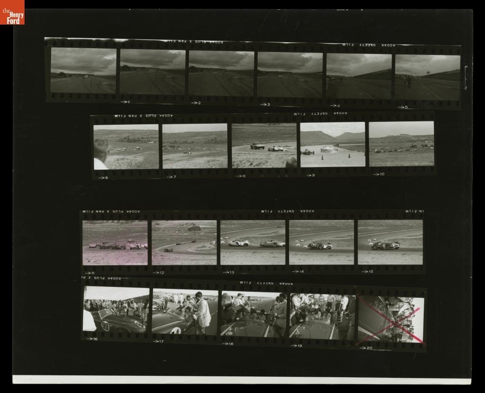 Contact Sheet, First Continental Divide National Open, Castle Rock, Colorado, August 1963