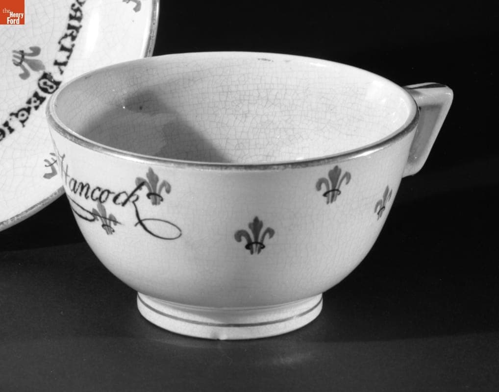Commemorative Cup, Boston Tea Party, circa 1873
